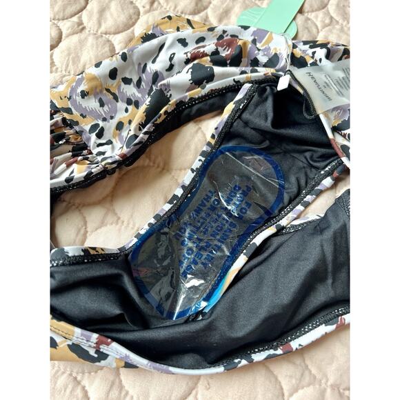 Beautikini Size Large Bikini Bottom Animal Print Beach Summer Vacation Pool NWT - Picture 6 of 6